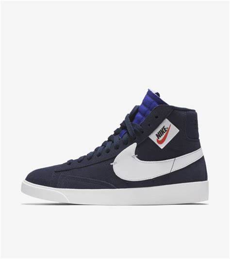 Women's Blazer Mid Rebel 'Blackened Blue & Deep Royal Blue 